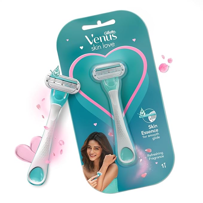 Gillette Venus Skin Essence 3 Blade Hair Removal Razor For Women